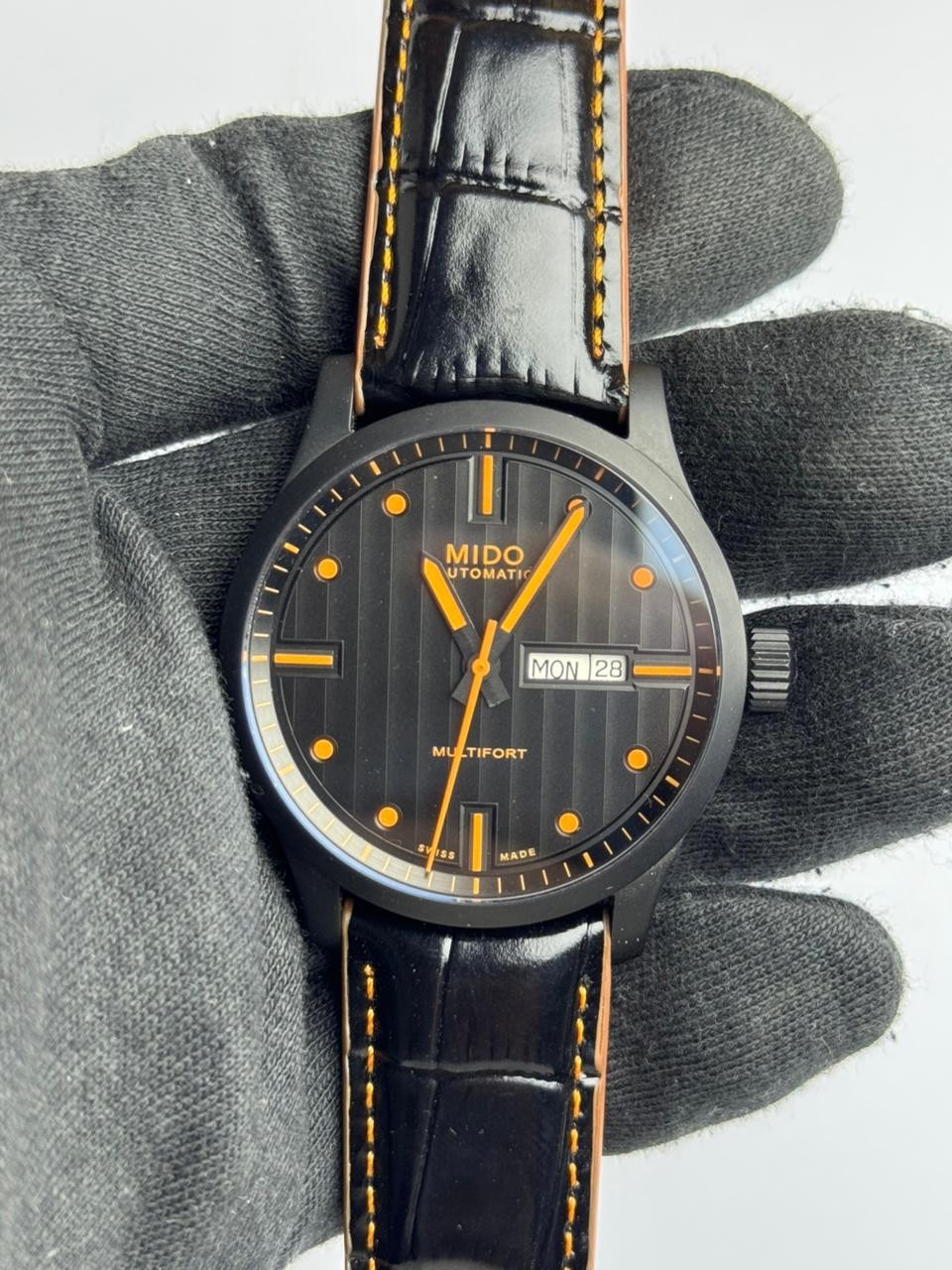 Mido Multifort Mens watch Automatic Swiss made with day/date