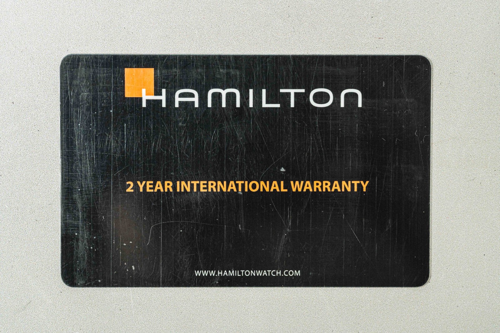 Full Set *MINT* HAMILTON Ardmore H114110 Quartz Small Second Tank 23mm Men Watch