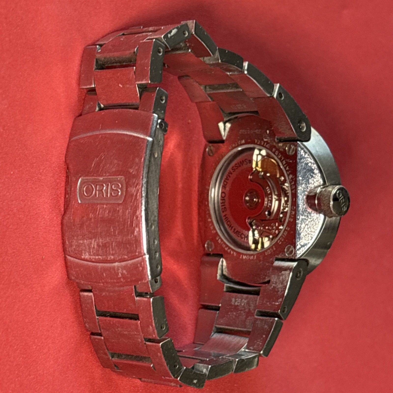 Oris Williams F1 Team Automatic Stainless Steel Wristwatch