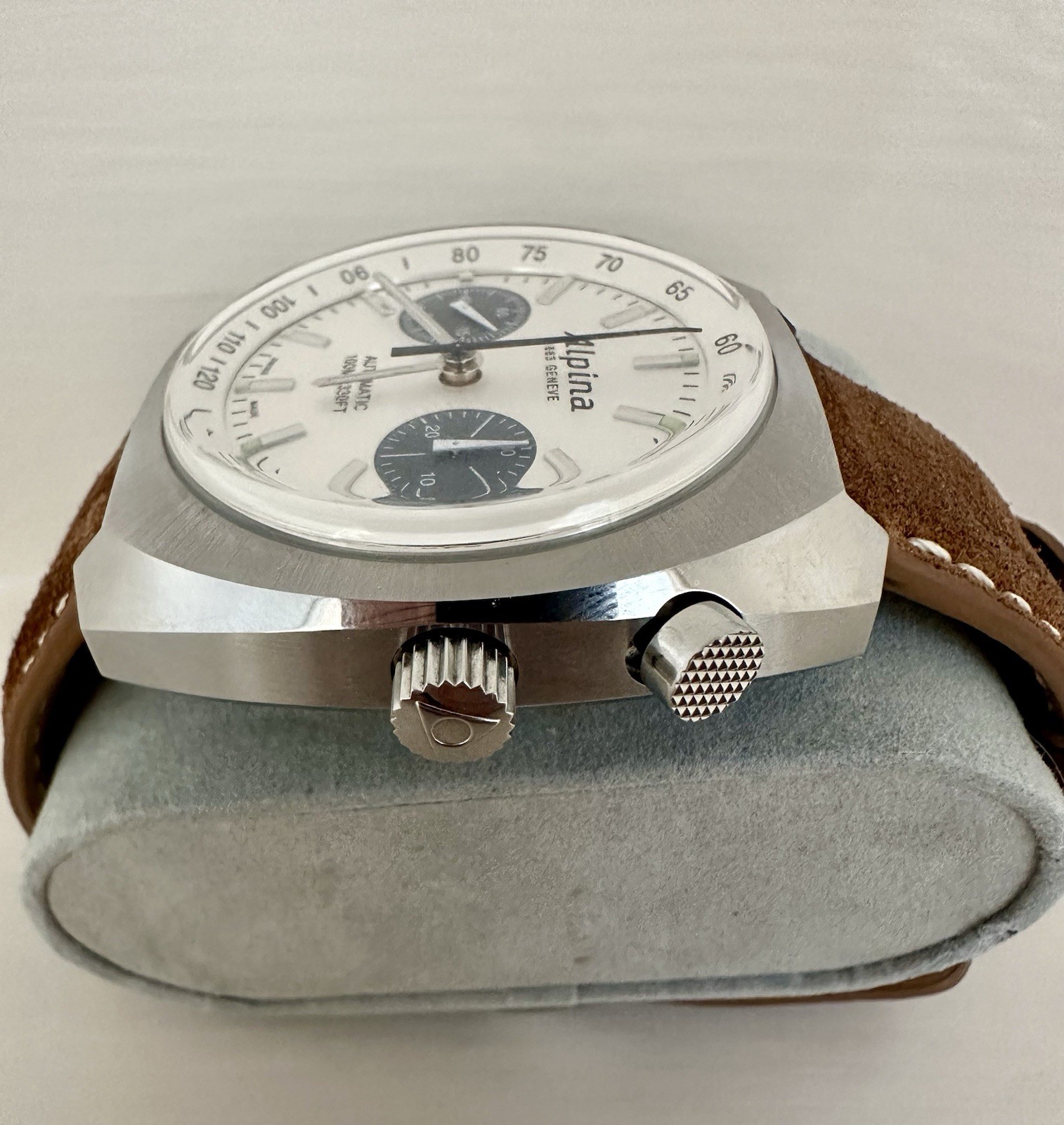Alpina Startimer Pilot Heritage Men’s Chrono Watch AL-727SS4H6, Stainless