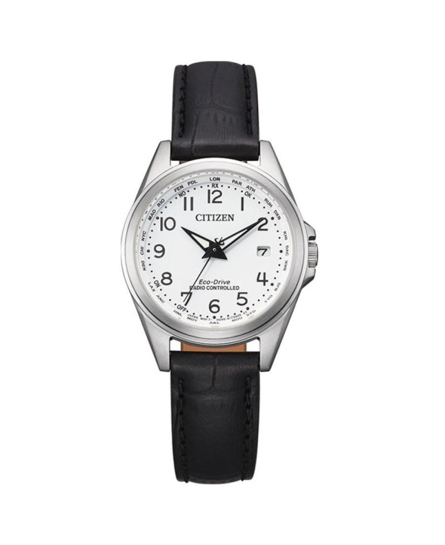 CITIZEN Women Analog Eco-Drive Casual Watch Classic Dress White Dial Waterproof