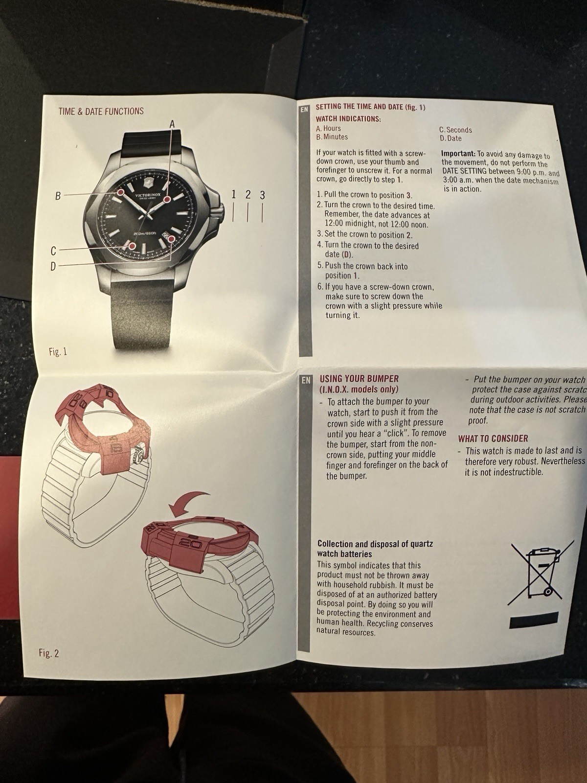 BLUE BLOODS NIB Swiss Army Victorinox Maverick Watch (Official Cast & Crew Swag)