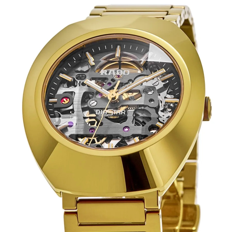 New Rado Original Automatic DiaStar Skeleton Black Dial Men’s Watch R12164153