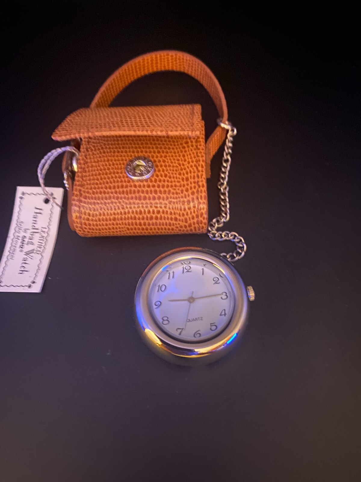 Wolf Designs Mini Watch Purse Quartz new battery