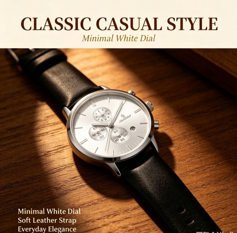 Men Watch Multifunctional pilot/avitor Wristwatch Fashion Classic Business Gifts