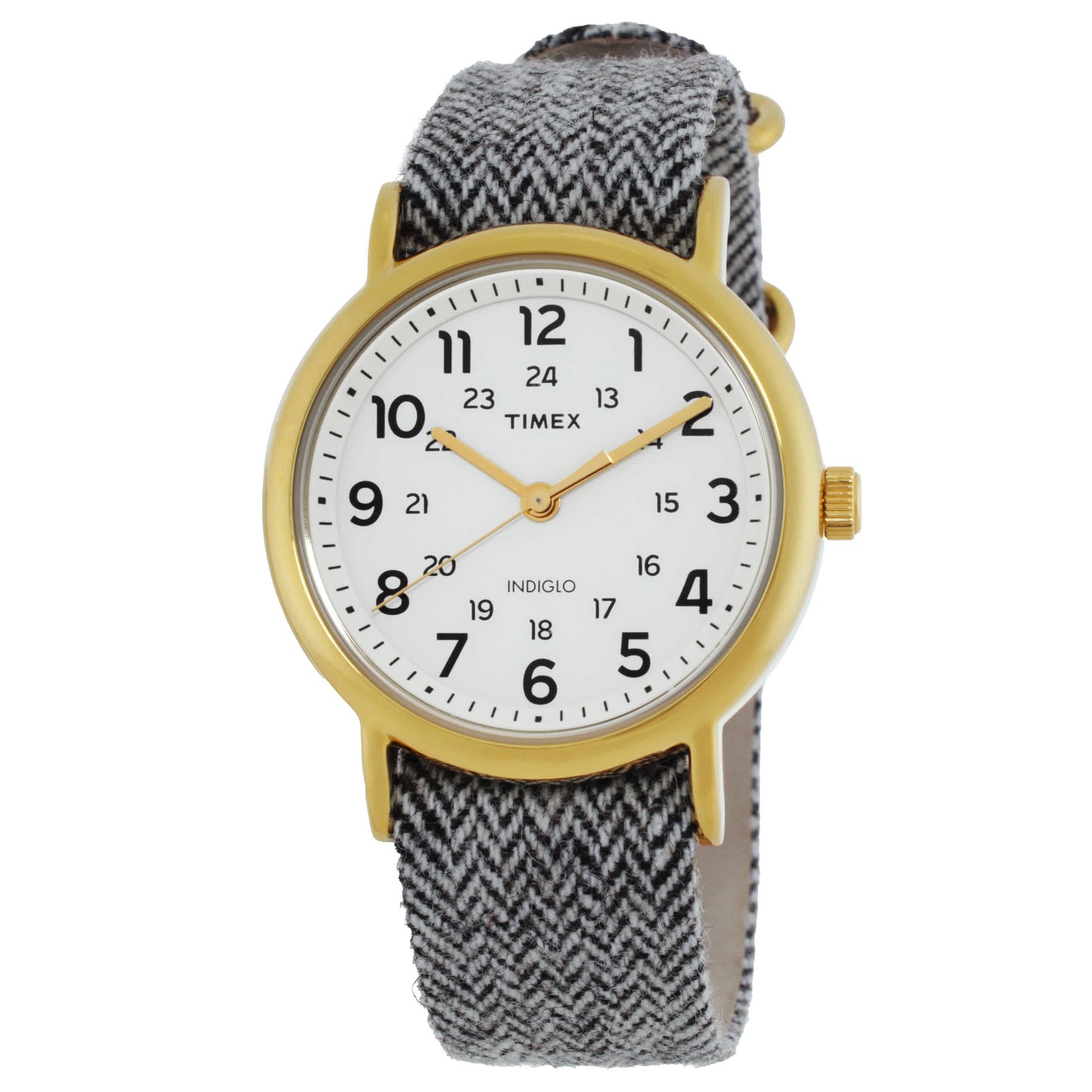 Timex Weekender Quartz Cream Dial Watch TW2P71900