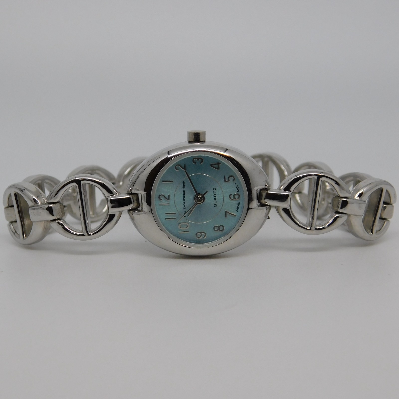 No Boundaries NB013 Three-Hand Quartz Analog Women’s Watch Sz. 7″ New Battery