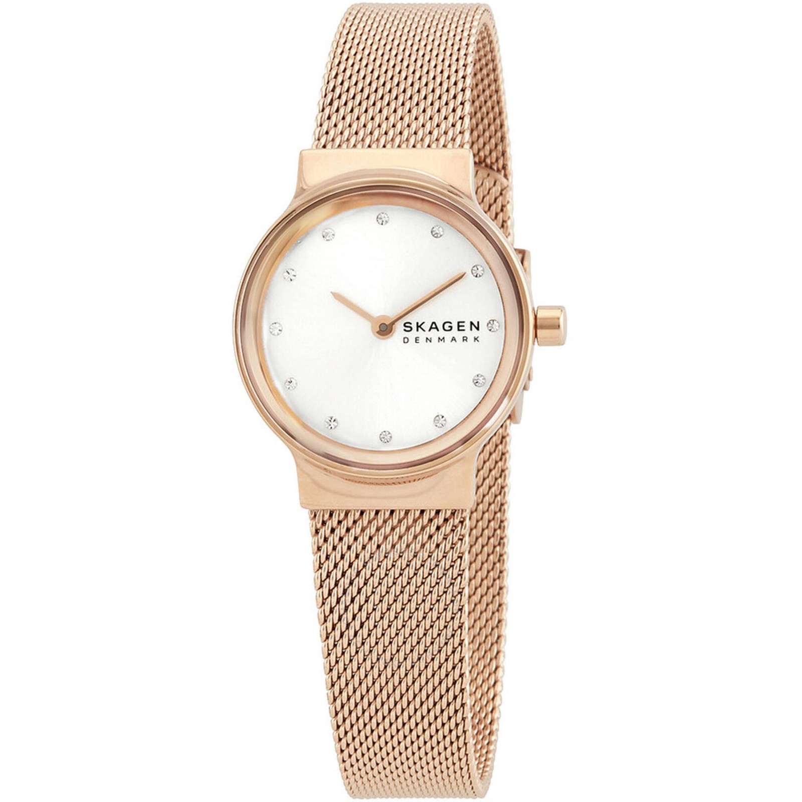 Skagen Women’s Watch Freja Silver Dial Plated Stainless Steel Bracelet SKW2665