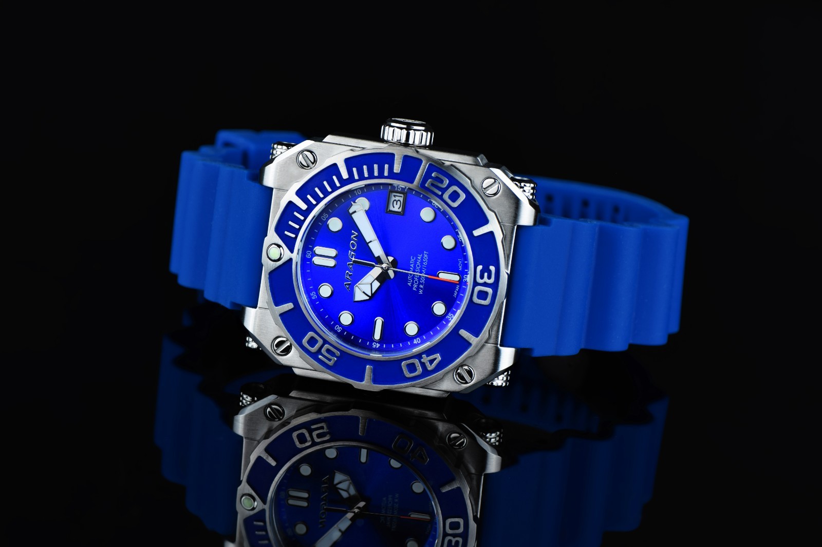 Aragon A662BLU DiveTank 40mm