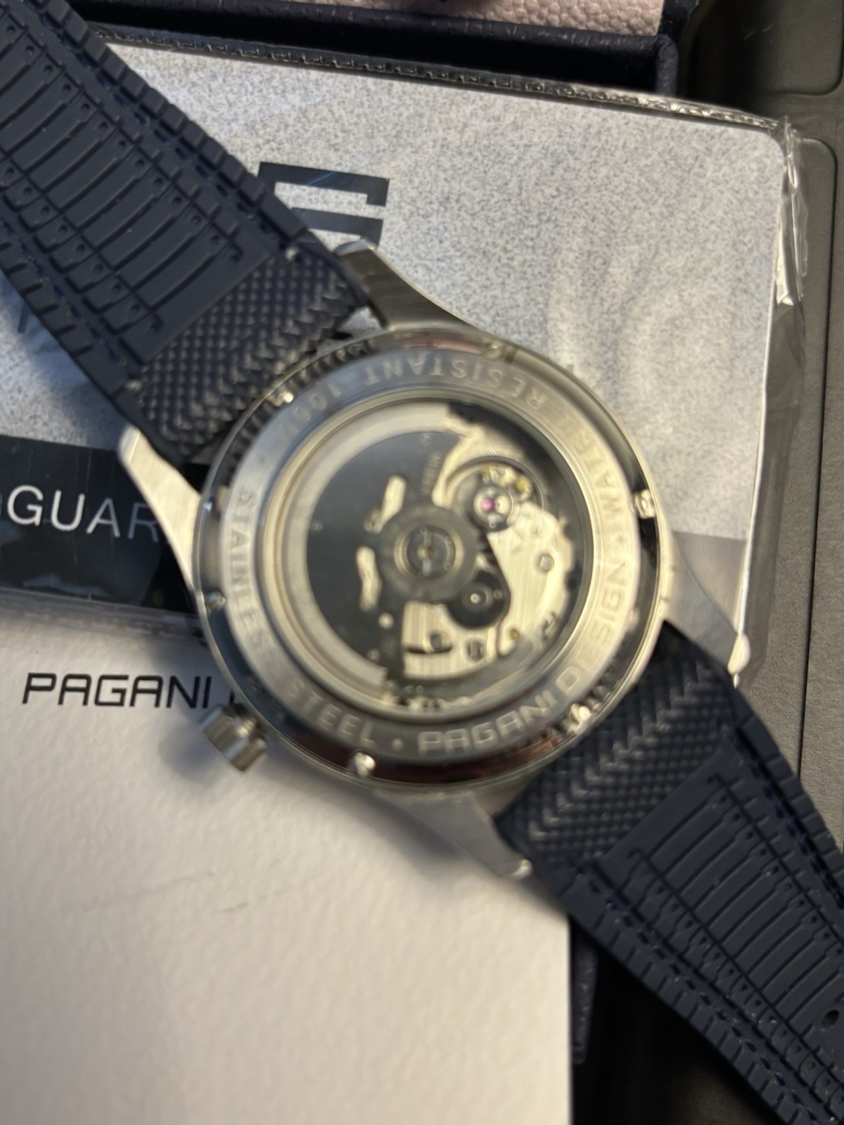 PAGANI DESIGN PD-1778 40mm Men Automatic Mechanical Watch NH35A Sapphire