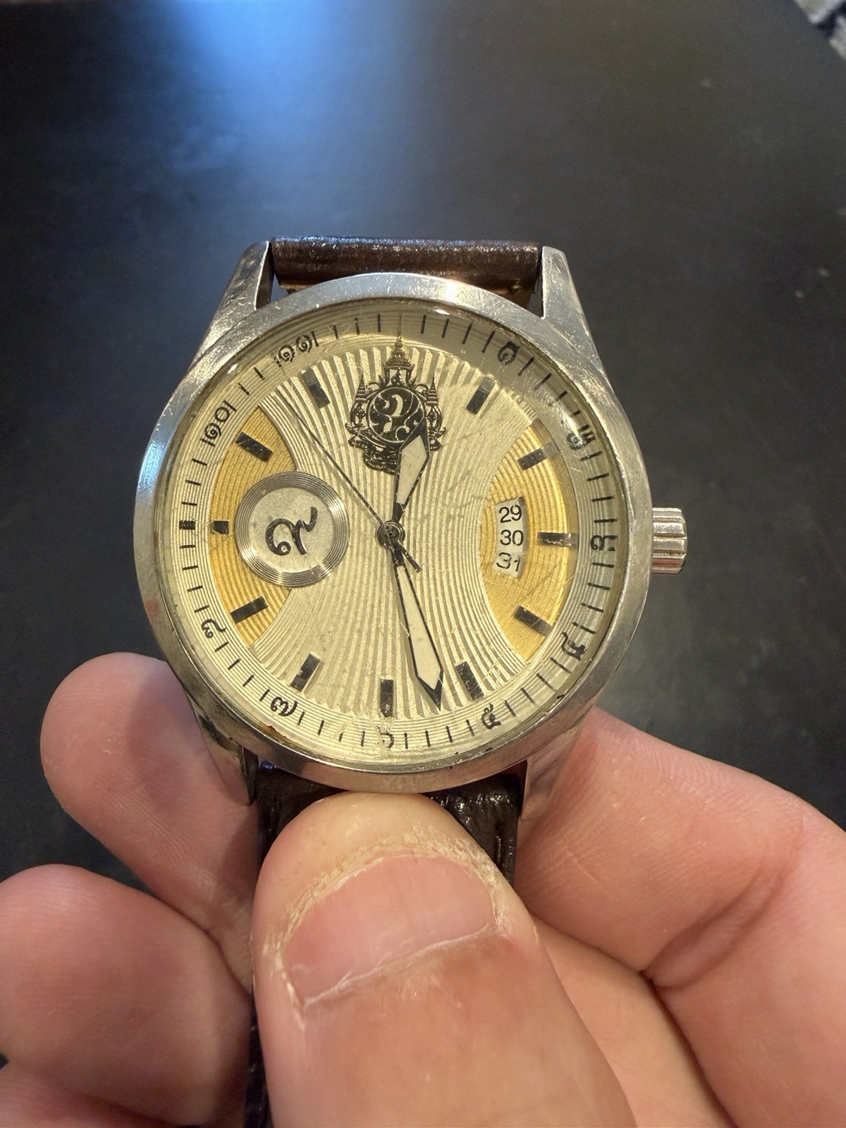 RARE ‼️ WISE commemorative watch for King Rama IX. Size: 40 mm.