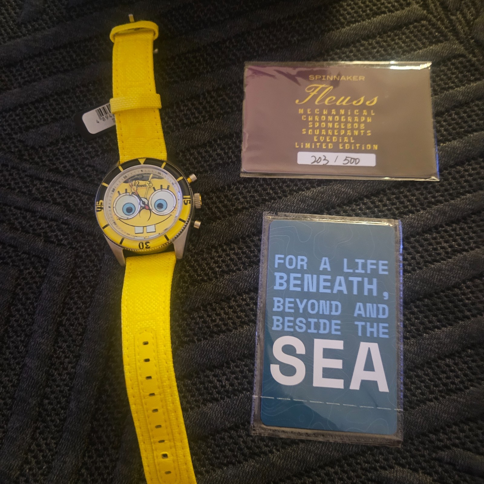 The Spinnaker Fleuss Mechanical Chronograph SpongeBob SquarePants SP-5153-01
