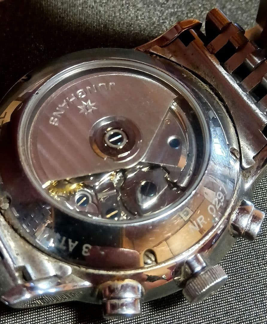 JUNGHANS Meister Chronoscope 027/4528 Automatic Chronograph Day Date 43mm Watch