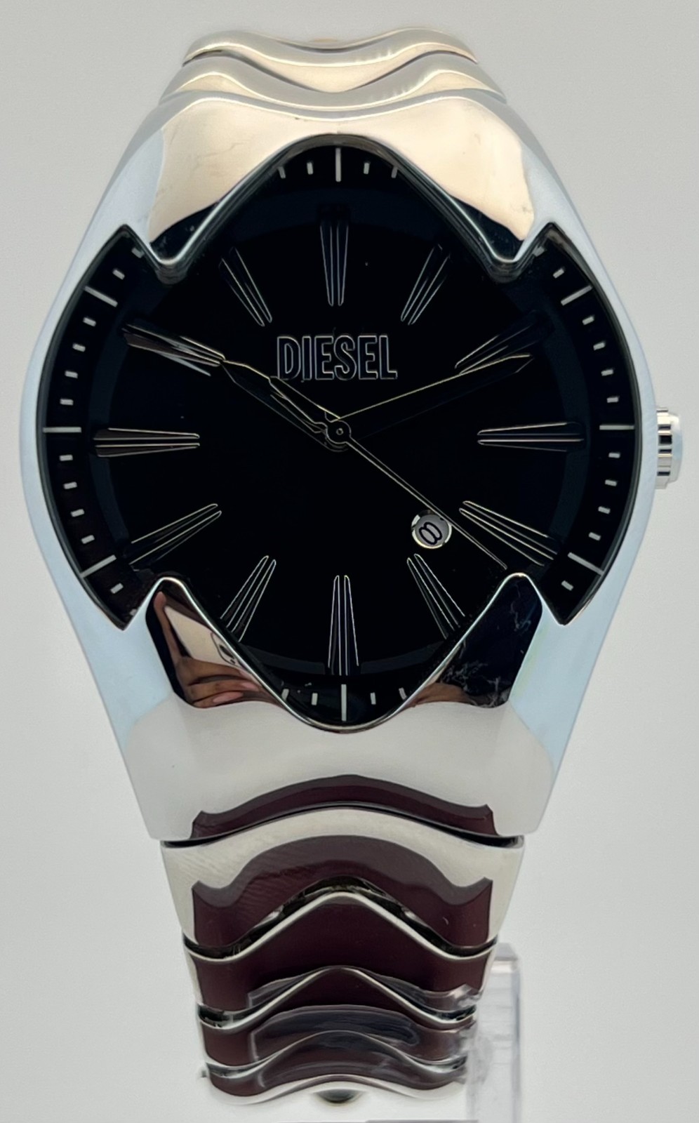 Men’s Diesel Mercurial Date Quartz Black Dial Working Condition Wristwatch
