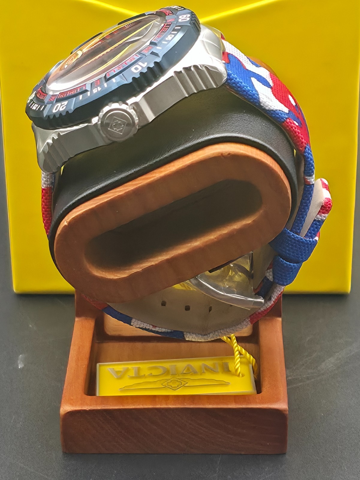 Invicta Coalition Forces Field Test 49MM Red White Blue American Patriot