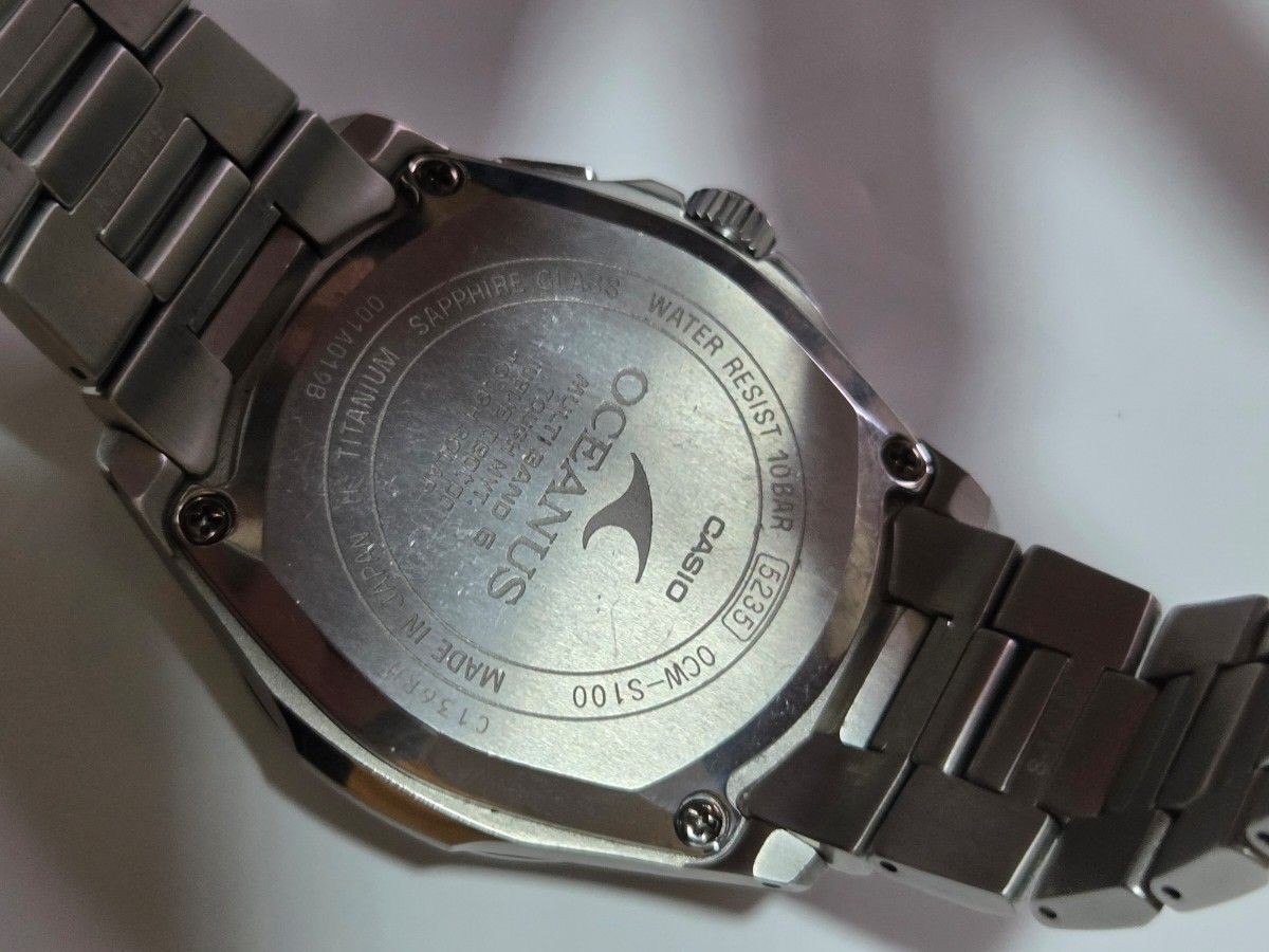 Casio Oceanus OCW-S100-1AJF Titanium Men’s Wristwatch from Japan fast shipping