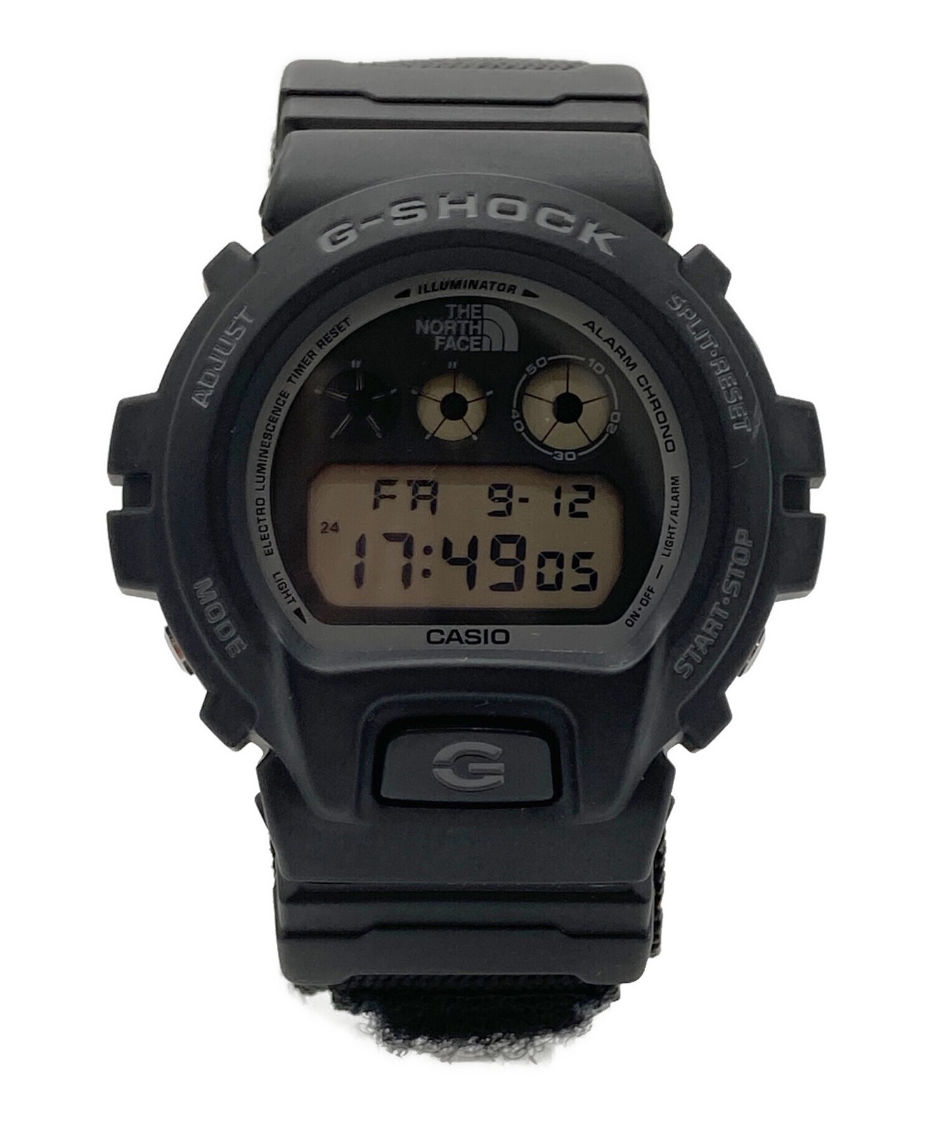 Casio G Shock DW 6900NS Digital Watch Black North Face Supreme Mens Quartz