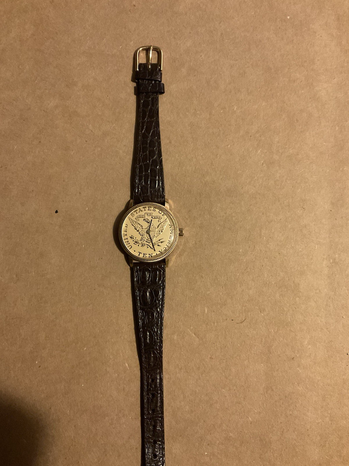 Vintage United States Of America Ten Wrist Watch Used Condition