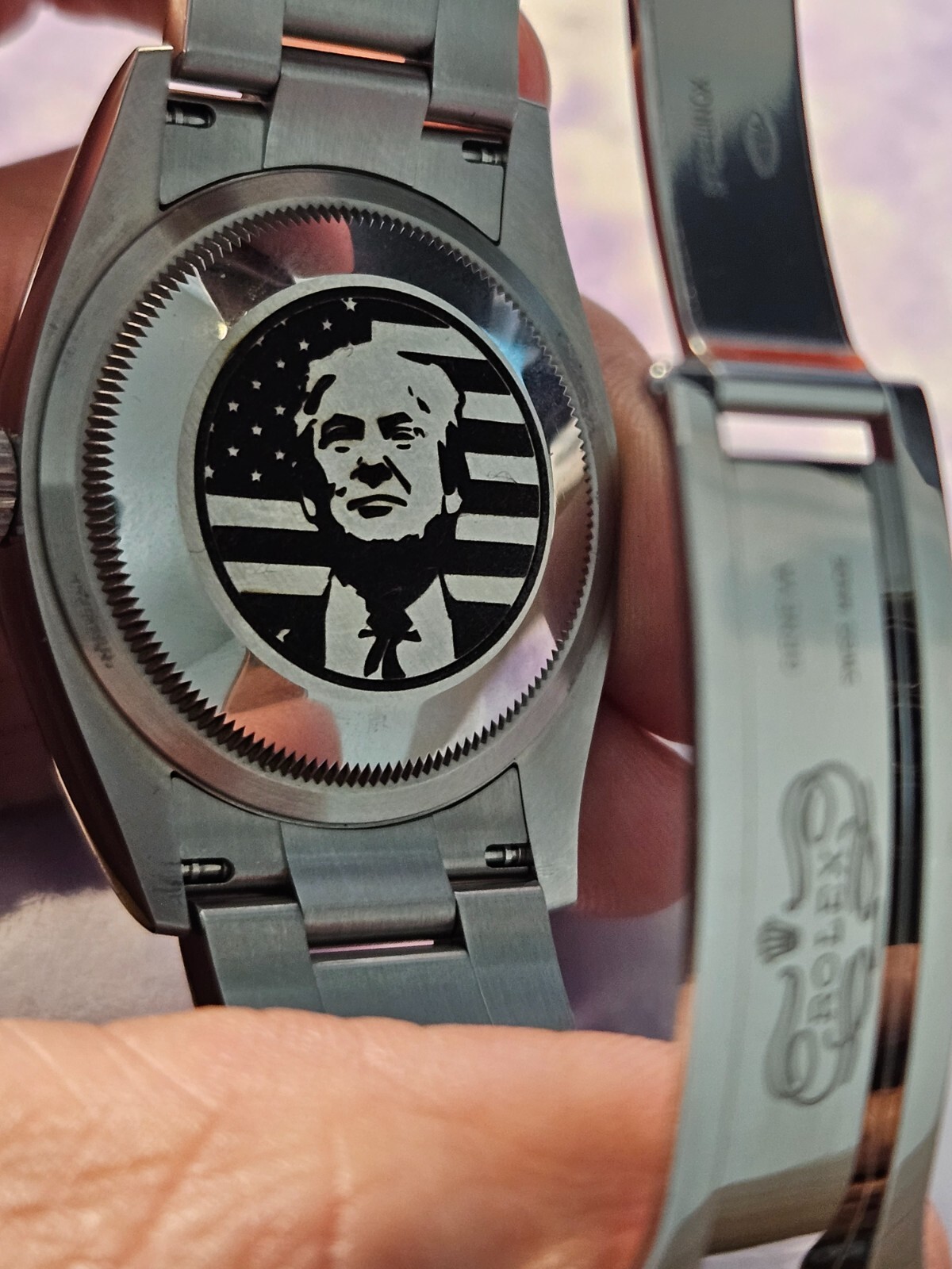 Trump Rolex Green Oyster Perpetual 126000