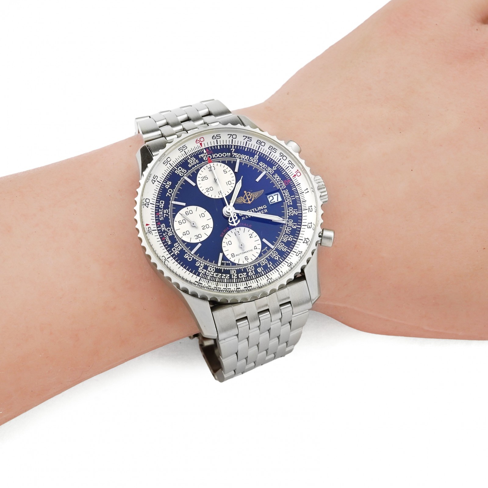 BREITLING Navitimer Fighters A13330 Automatic Black Dial Men