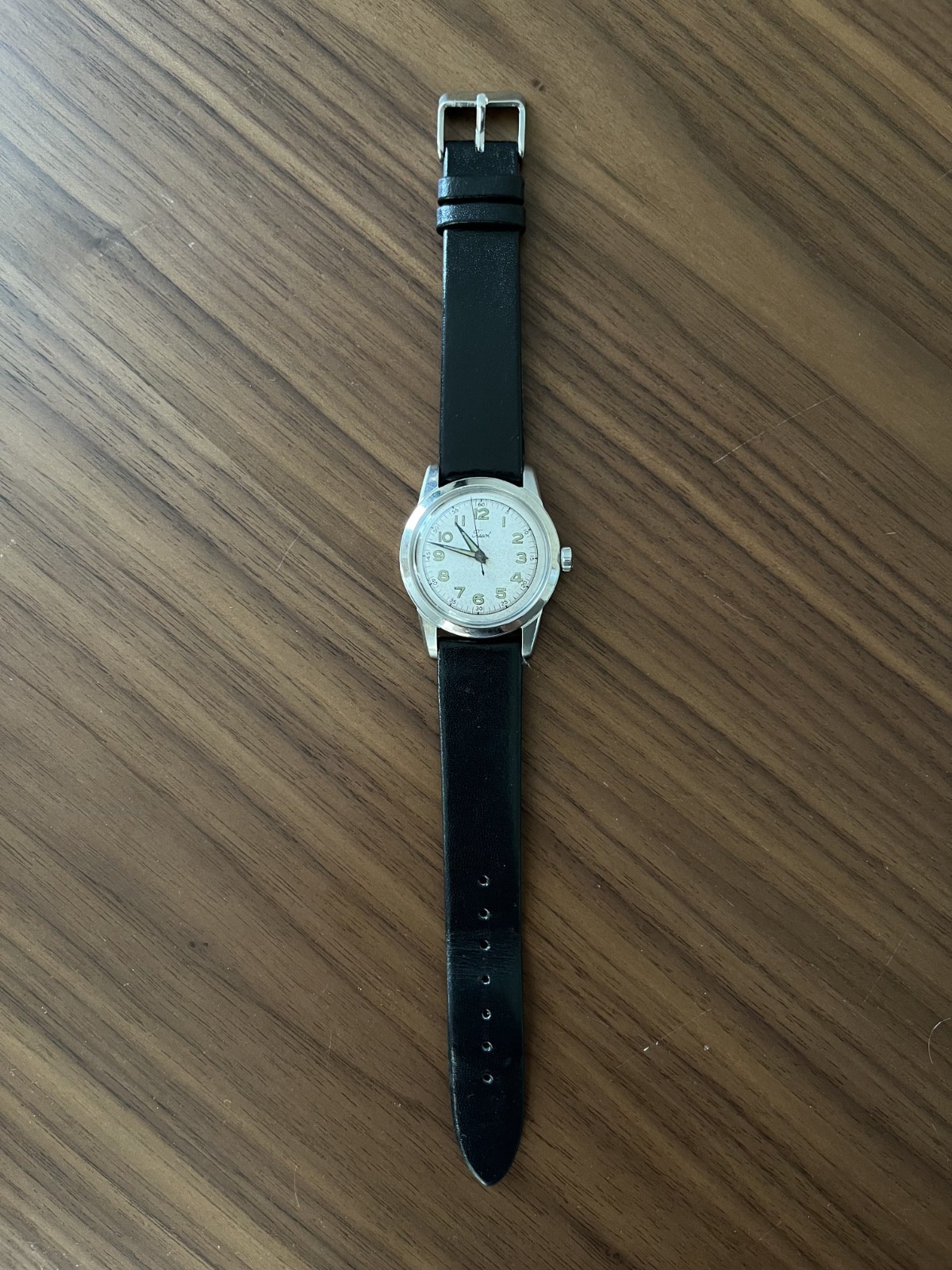 Vintage Men’s Tissot Bumper Auto Military Wrist Watch
