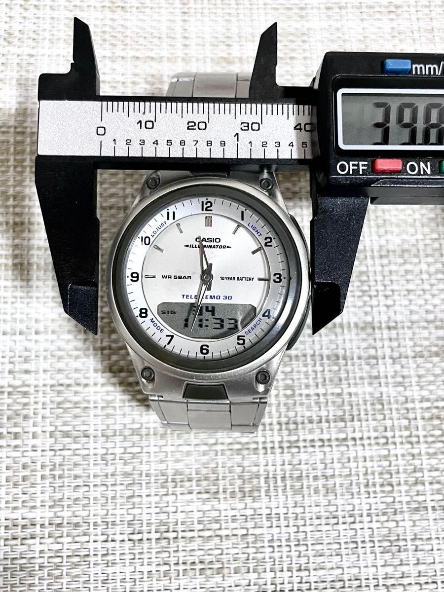 CASIO AW80 Telememo 30 Illuminator Ana-Digi Watch