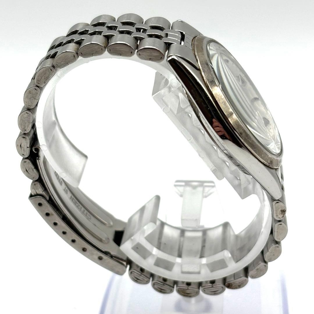 Working condition CITIZEN quartz wristwatch 6100-S96389 Jubilee