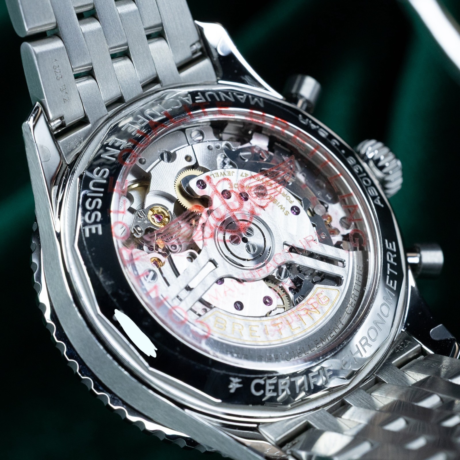 2025 NEW Breitling Navitimer AB0138 – 43mm B01 Chronograph Black Dial Steel B&P