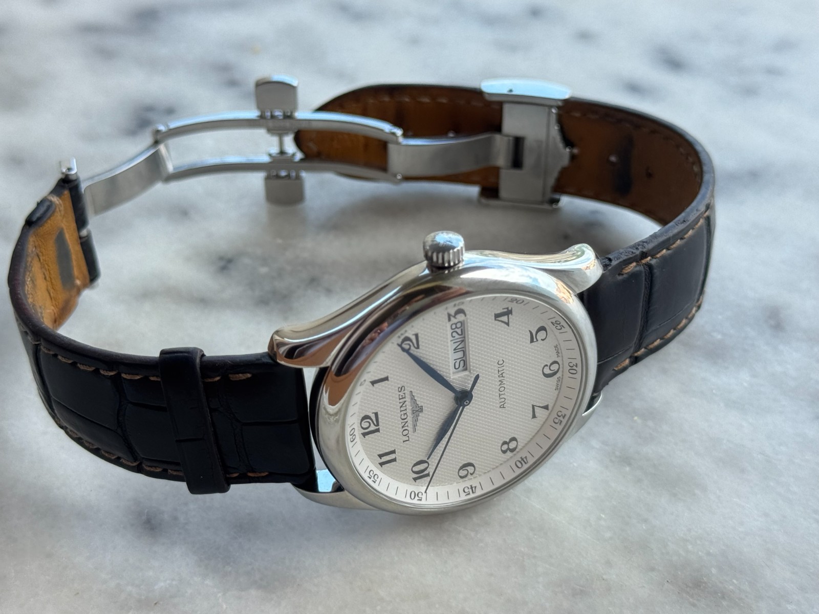 Longines Master Collection Automatic Day Date L2.755.4 Mens 38mm Swiss Made