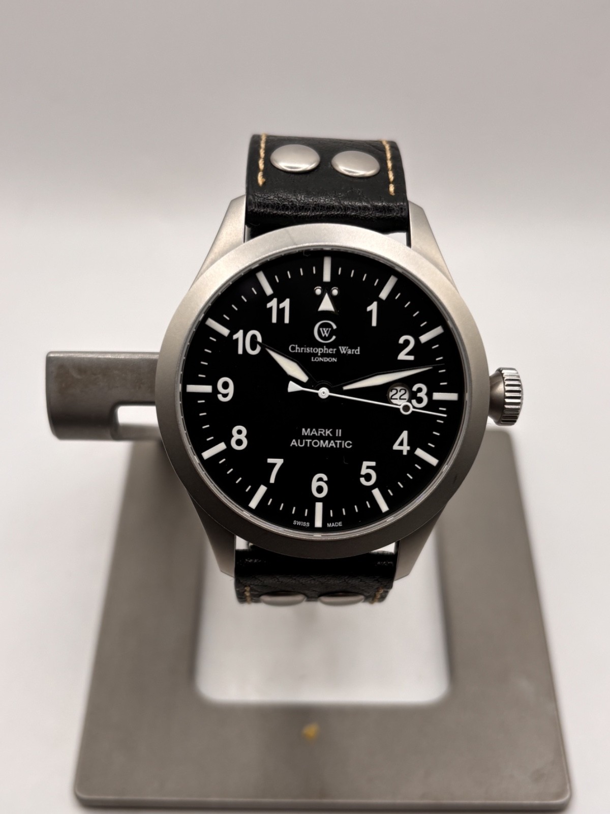 Christopher Ward C8 Pilot Mk2 44mm Aviation watch (06/2011) WH1522