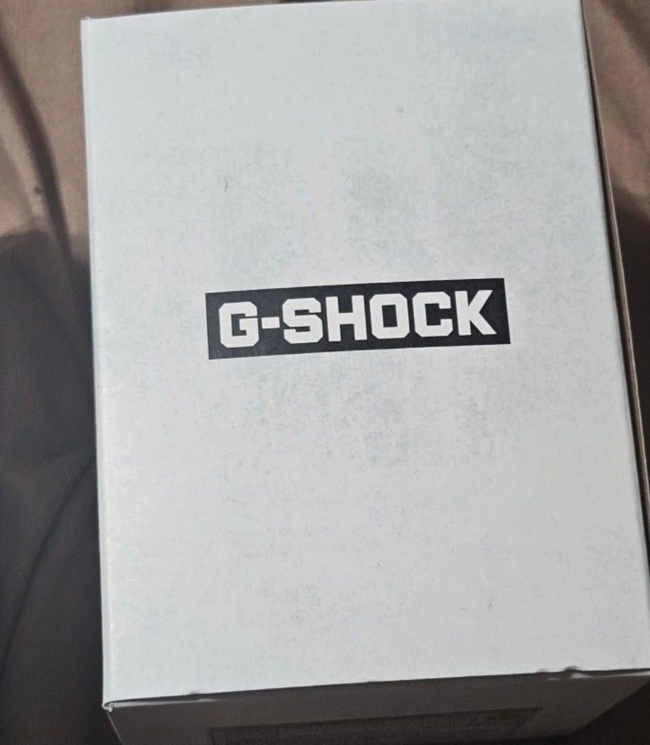 G-SHOCK Beige Analog-Digital Quartz Sport Watch Resin Strap 200m w/ Box