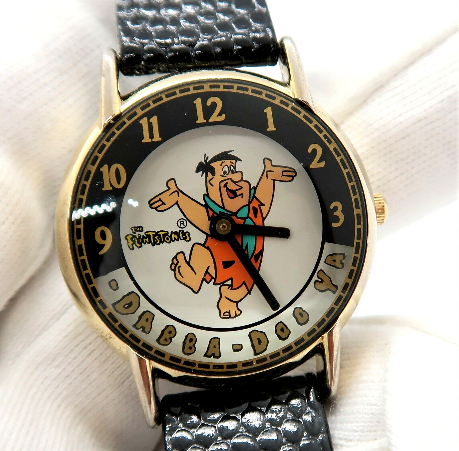FRED FLINTSTONE, Waltham, “Spinning Yabba-Dabba Do” KIDS CHARACTER WATCH, 138