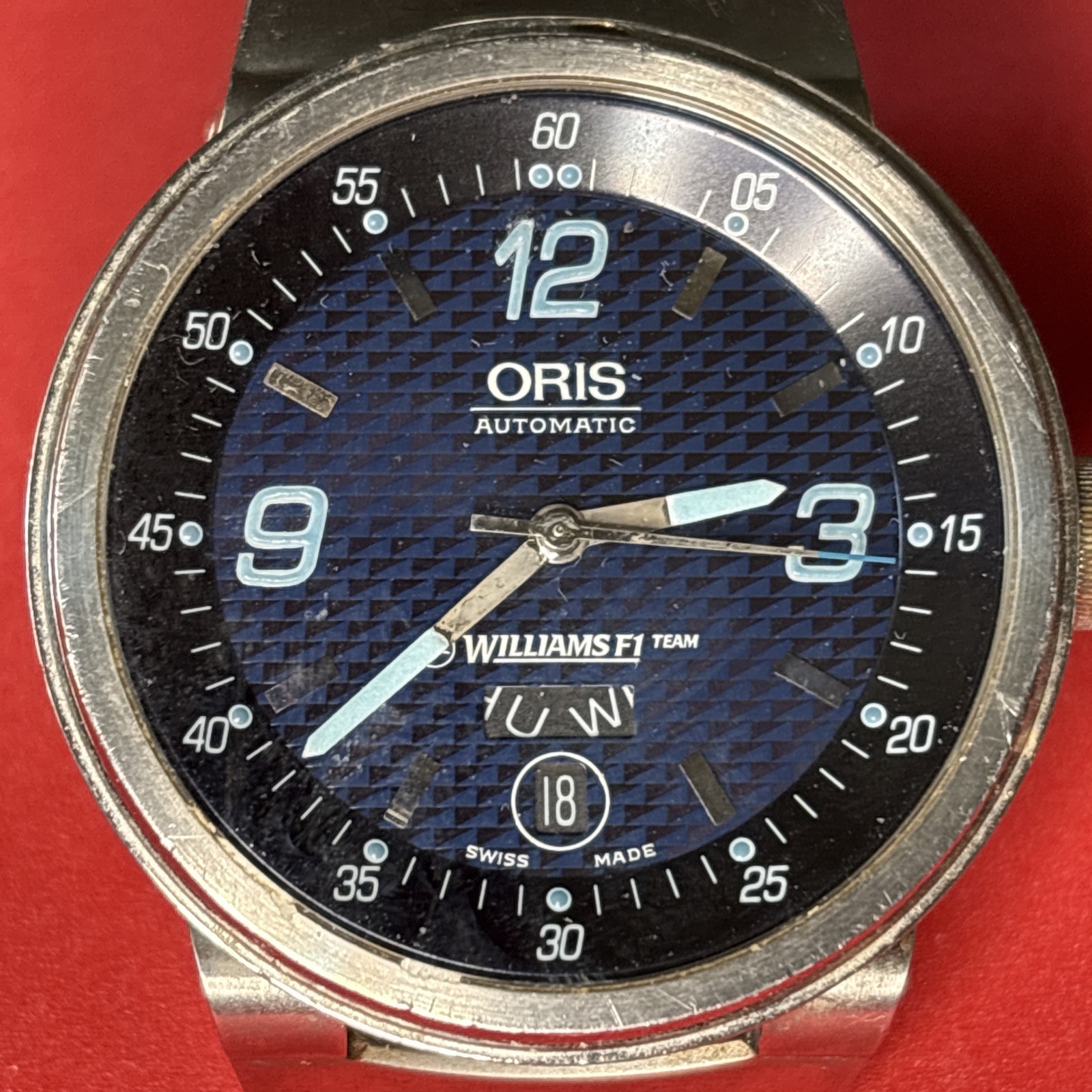Oris Williams F1 Team Automatic Stainless Steel Wristwatch