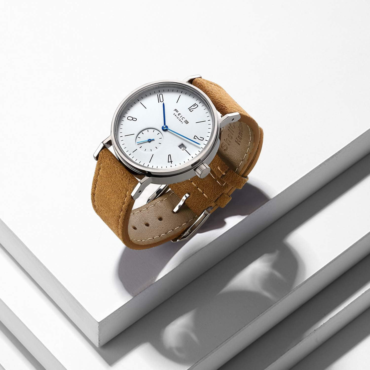 Bauhaus Waterproof Automatic Watch with Sapphire Crystal for All Genders