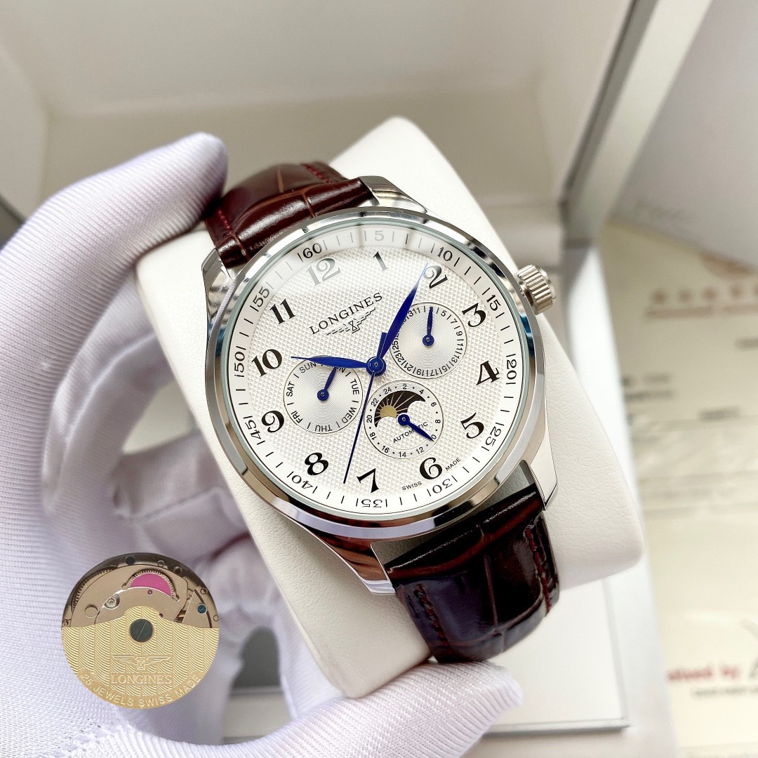 Longines Master Collection Automatic Moonphase Day Date 40mm Men’s Watch