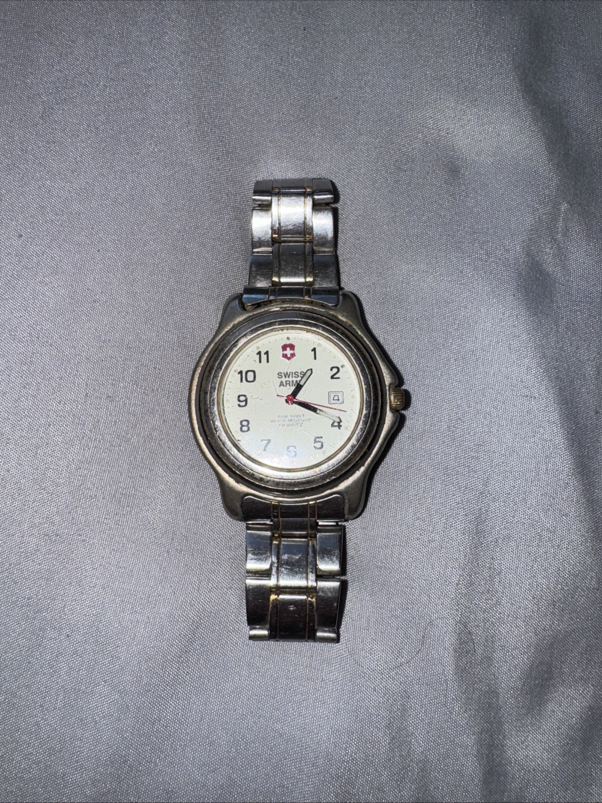 vintage Swiss Army dive watch (Victorinox/Wenger) rated for 330ft (100m)