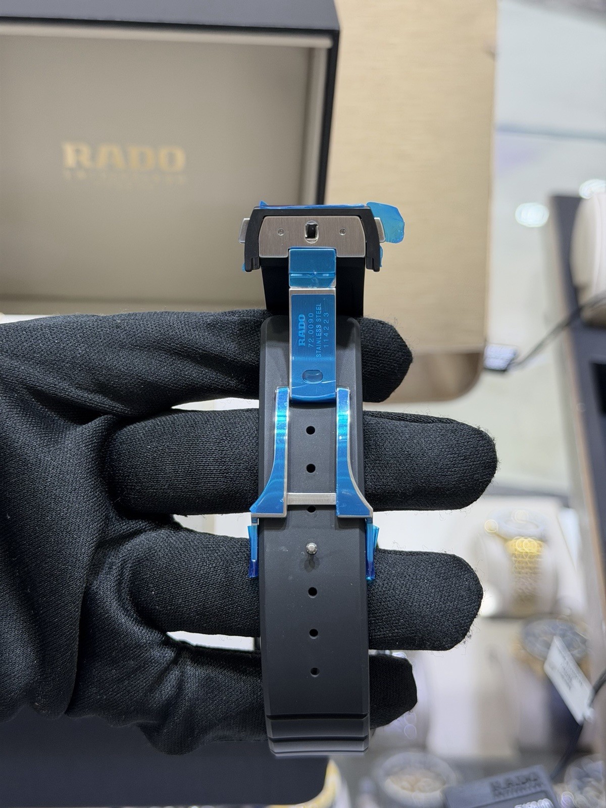 Rado Anatom Automatic ST Steel Graded Green-Black Dial Unisex Watch R10202319