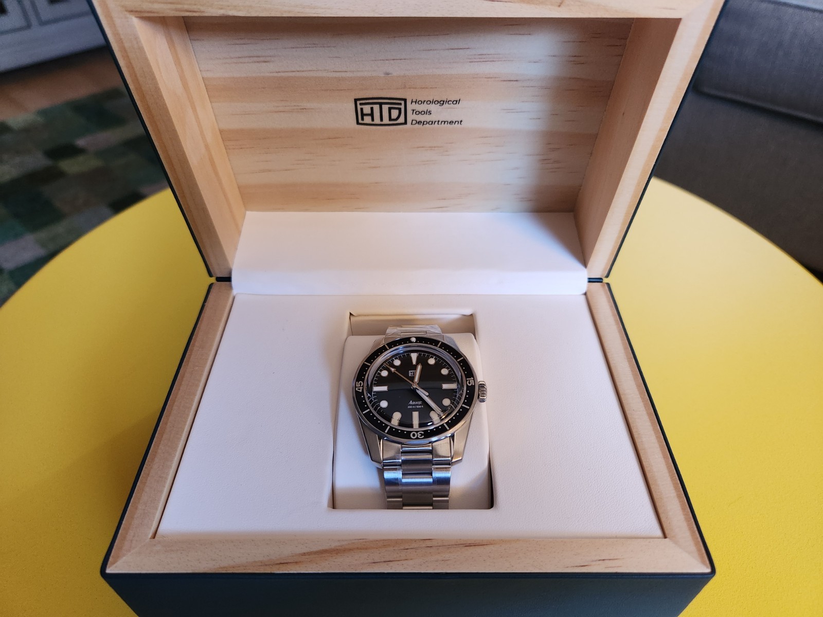 HTD Aquatic Bicchierini automatic dive watch – BRAND NEW and UNWORN!
