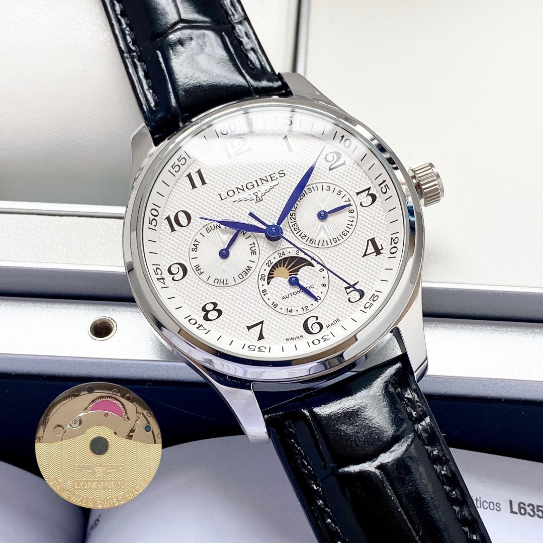 Longines Master Collection Automatic Moonphase Day Date 40mm Men’s Watch
