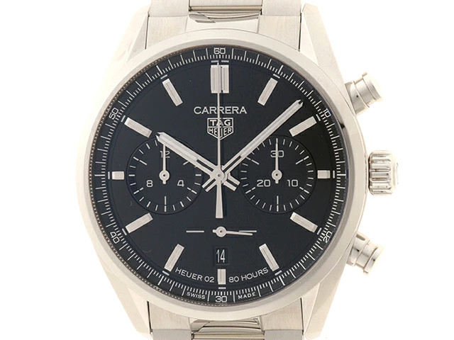 TAG Heuer Carrera Calibre Heuer 02 Chronograph CBN2010.BA0642 42.0mm #DW1513