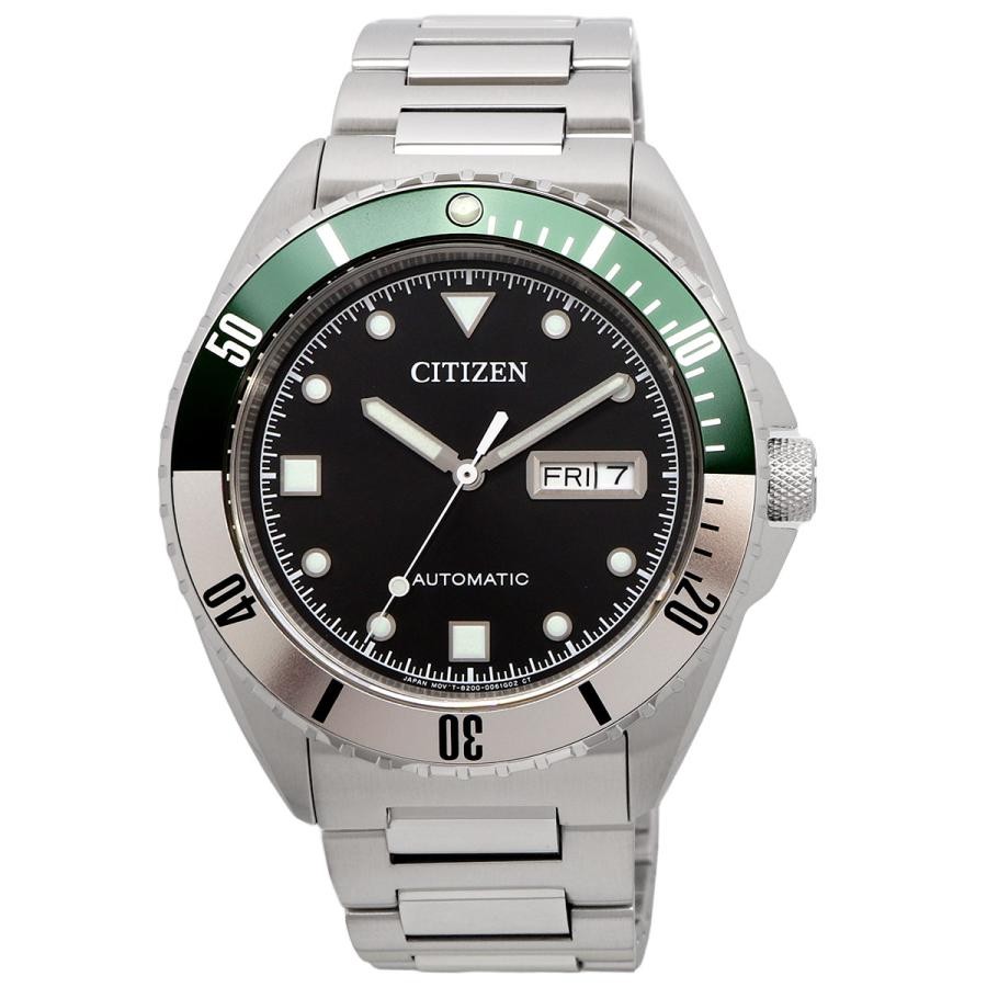 Citizen NH7531-50E Automatic Mechanical Men’s Watch Black Dial Stainless Steel