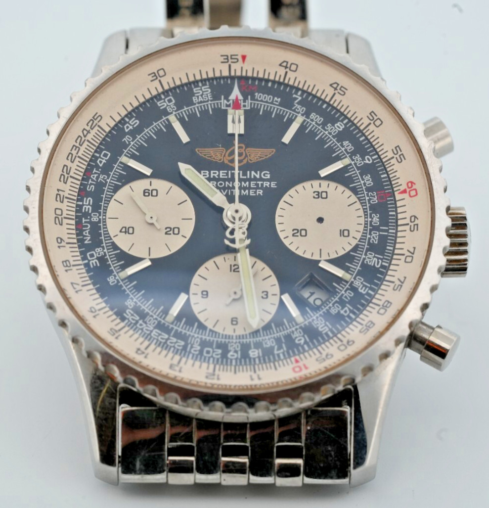 BREITLING Navitimer A23322 Chronograph Automatic Men’s Watch | Case | Band Parts