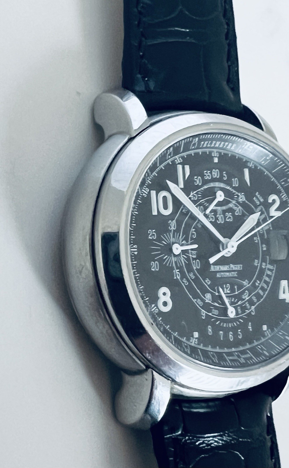 Audemars Piguet Millenary Chronograph 25822ST 41mm Stainless Steel Black Dial
