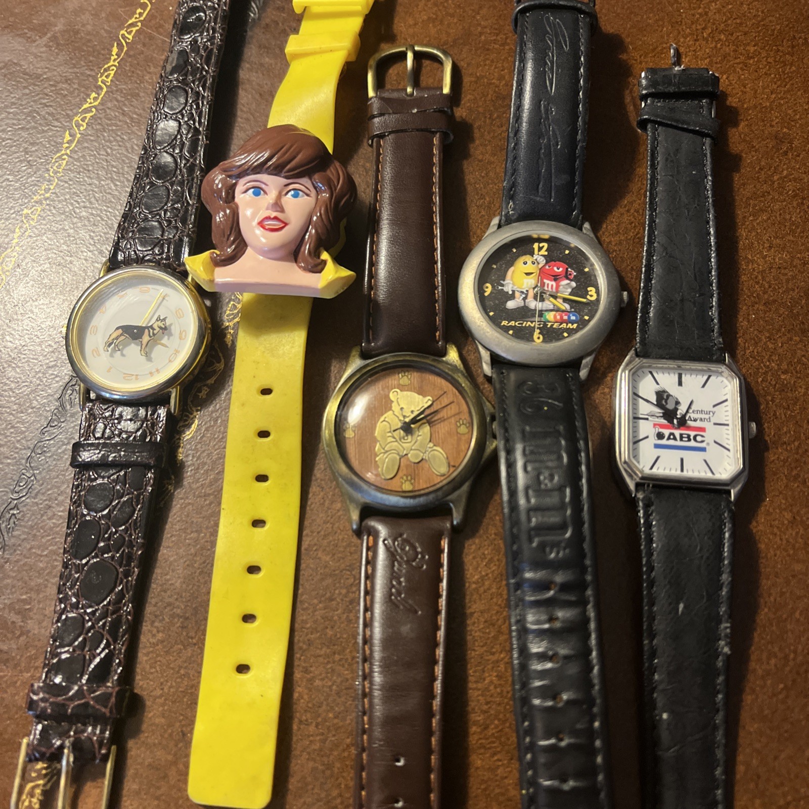 5 Watch Lot M&M Racing, April From TMNT And Others