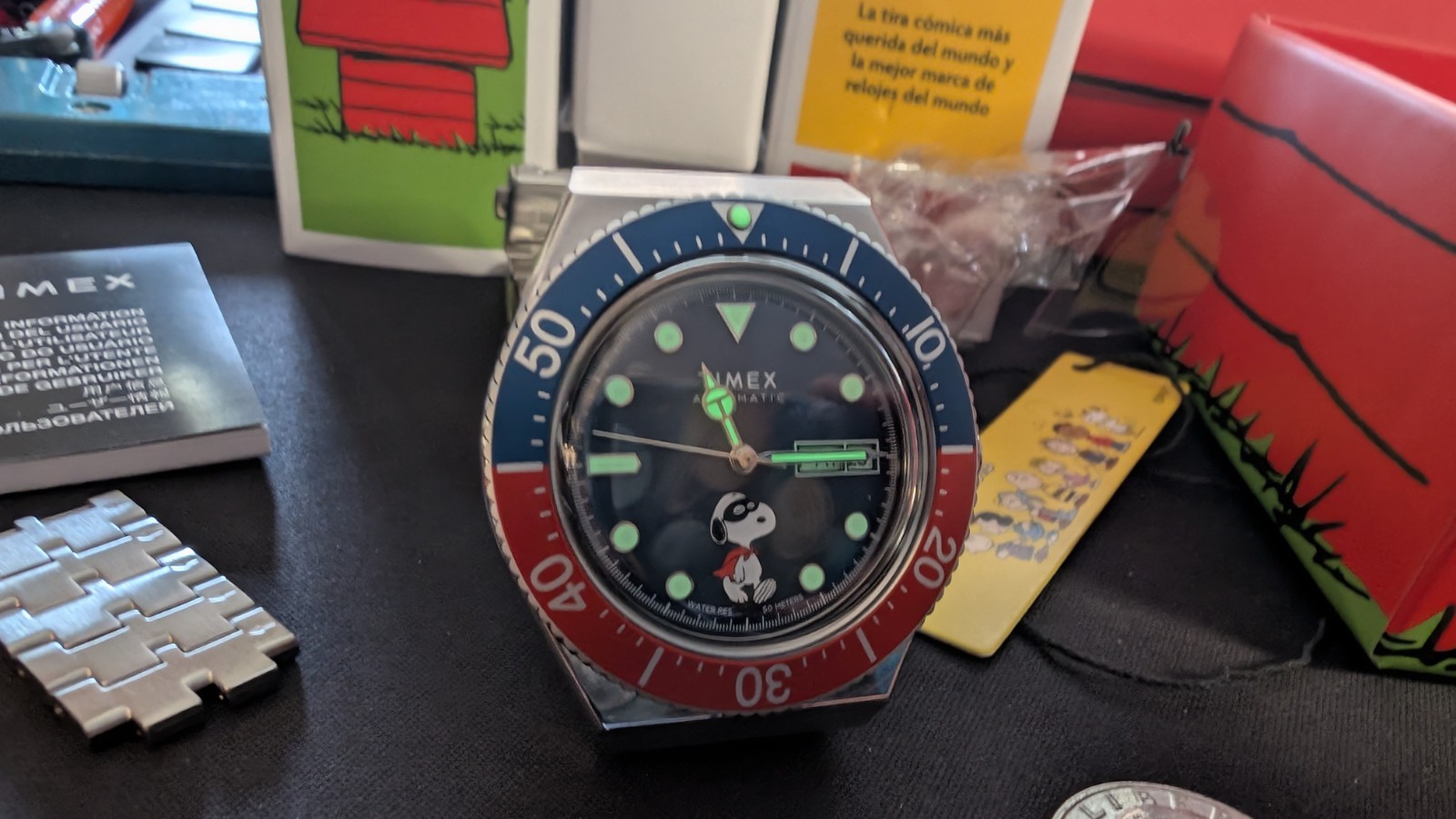 Timex M79 Automatic x Peanuts Snoopy – TW2W47500