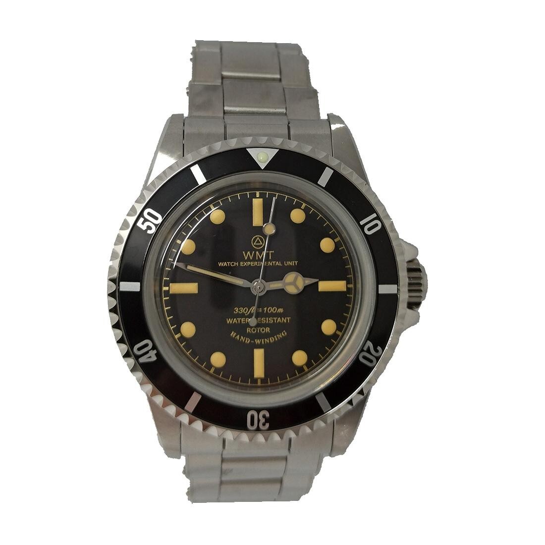 Walter Mitt Royal Marine Vintage Automatic Steel Black Men’s Watch