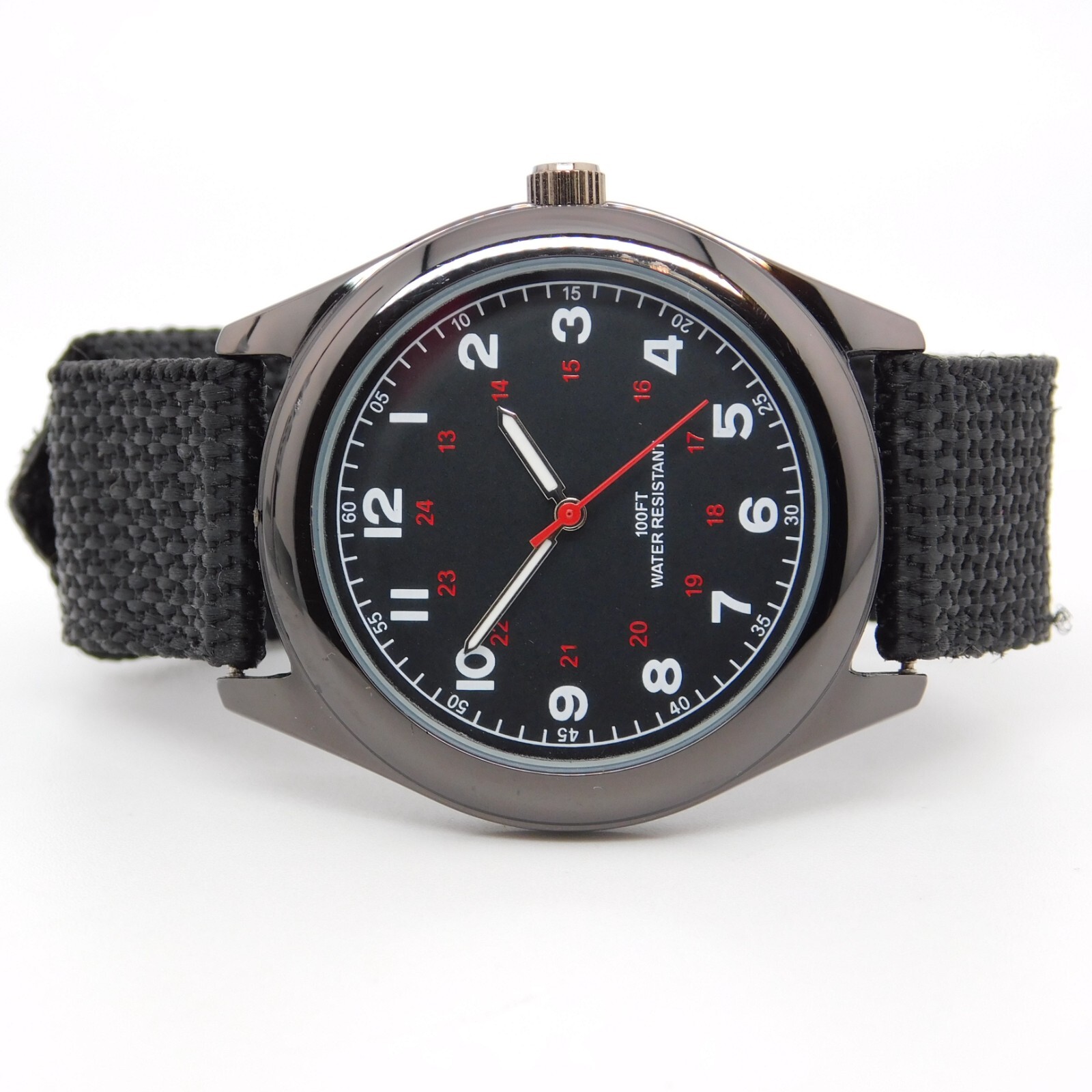 FMD FMDOGE005 Nylon Bnad Quartz Analog Men’s Watch New Battery