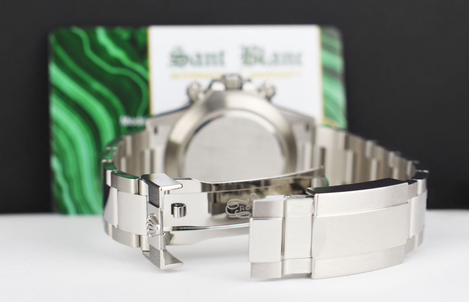 ROLEX – Stainless PANDA Ceramic DAYTONA White Dial 116500 LN – SANT BLANC