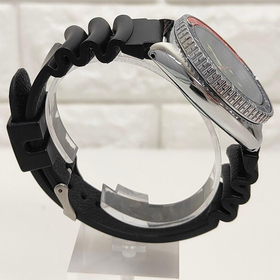 SEIKO Automatic Watch, Pepsi Bezel, 150m Water Resistant, Model 6309A