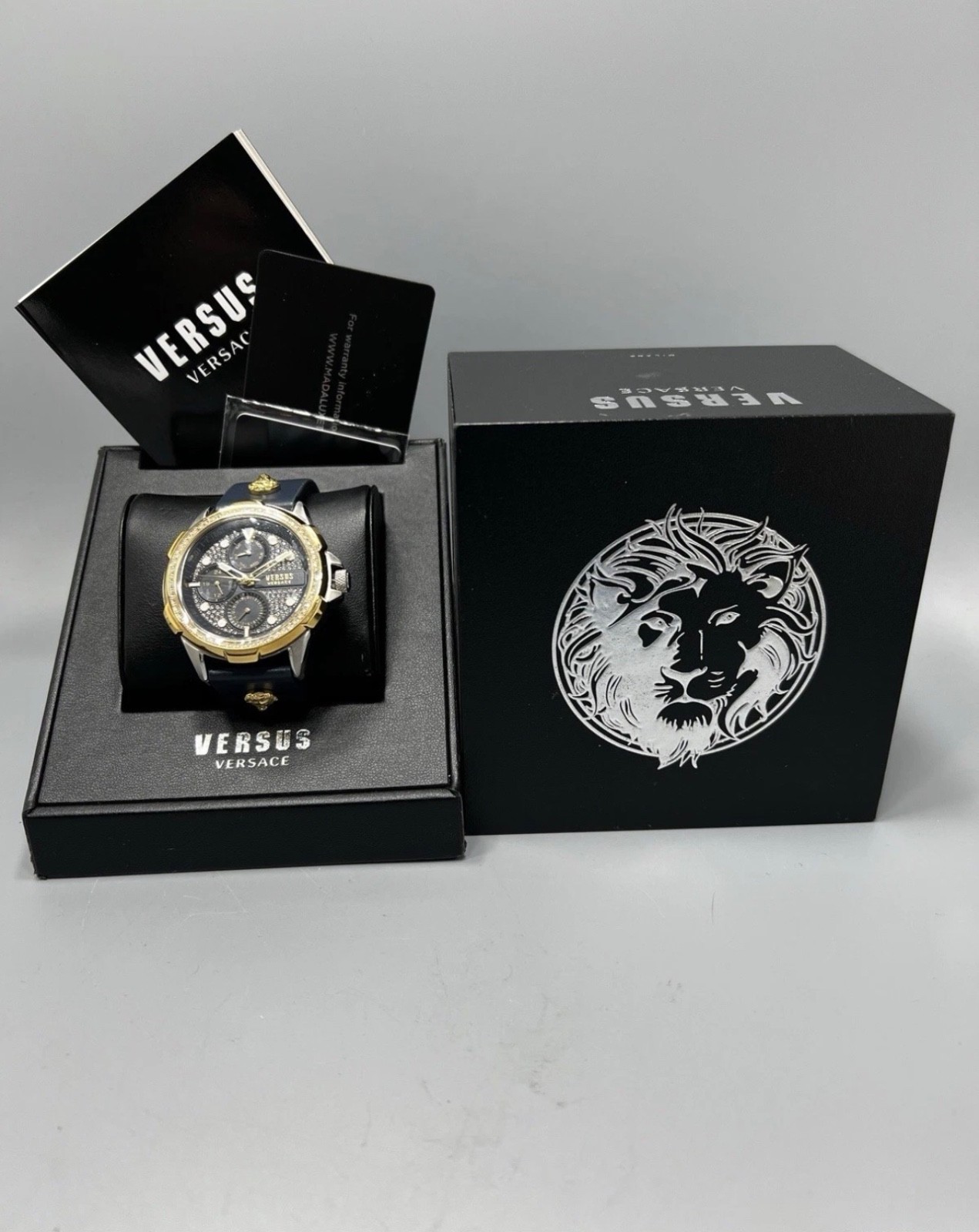 Versace Versus Versace 6E Arrondissement Crystal Multifunction Men’s Watch